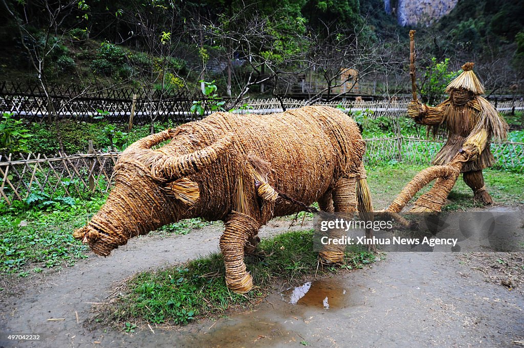 #CHINA-CHONGQING-STRAW FIGURES-FESTIVAL(CN)