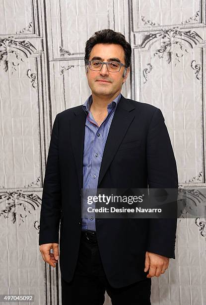 Iranian Canadian journalist and filmmaker Maziar Bahari attends AOL BUILD Presents: Maziar Bahari in Conversation With Justin Rohrlich at AOL Studios...