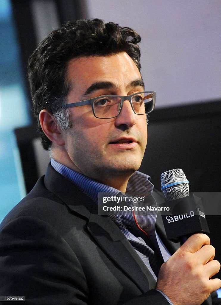 Justin Rohrlich Iranian Canadian journalist and filmmaker Maziar Bahari attends AOL ...