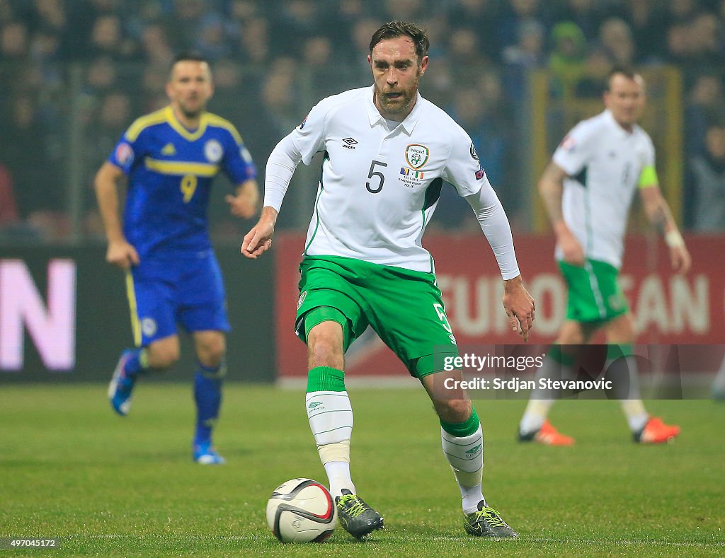 Bosnia and Herzegovina v Republic of Ireland - UEFA EURO 2016 Qualifier: Play-Off First Leg