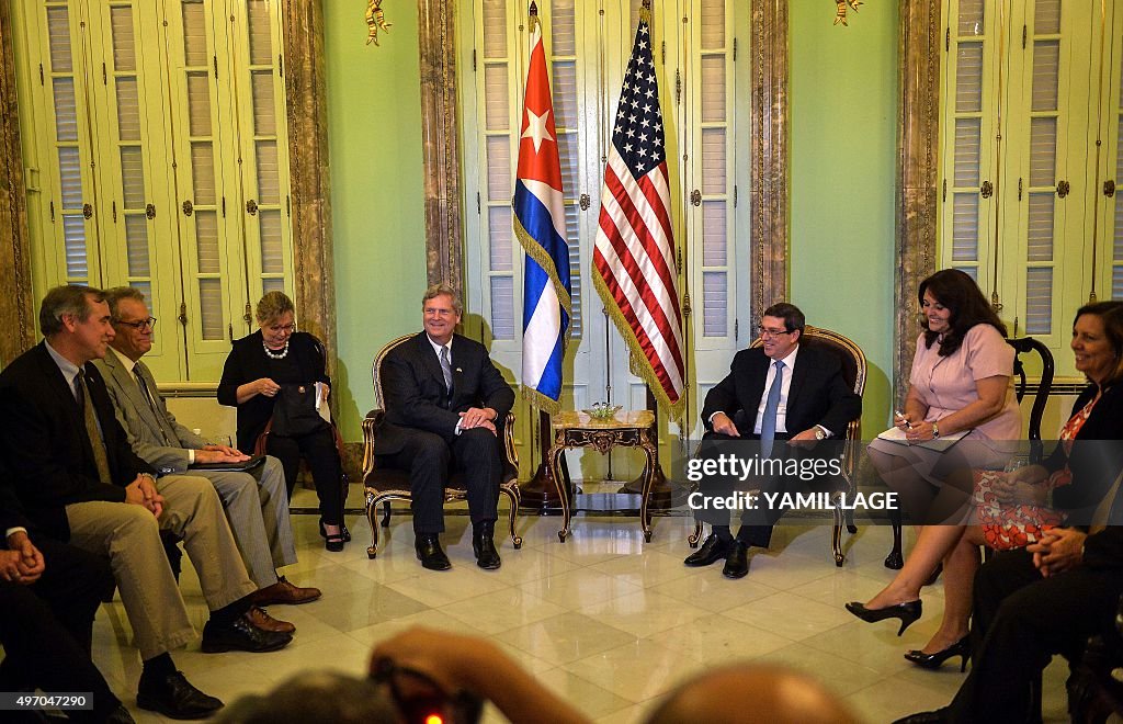 CUBA-US-VILSACK-BRUNO RODRIGUEZ