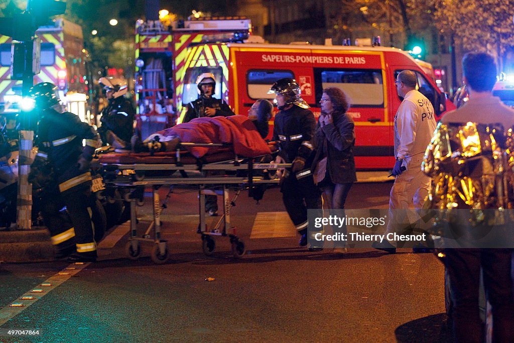 Many Dead After Multiple Shootings In Paris