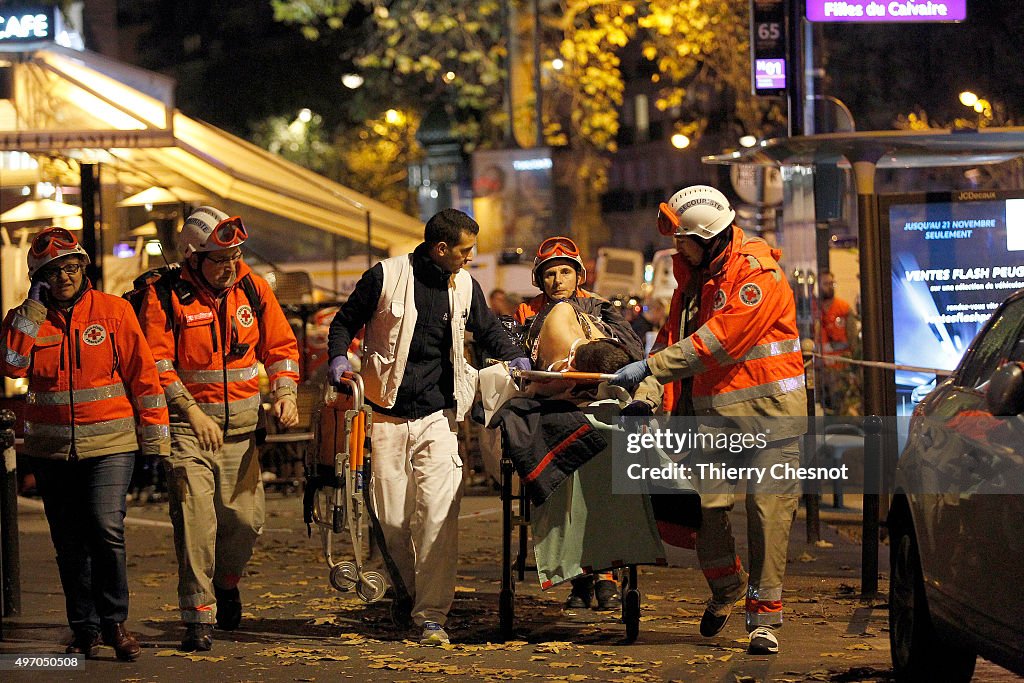 Many Dead After Multiple Shootings In Paris