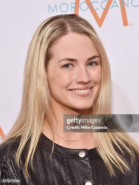 Amanda Hearst poses for a picture during the 2015 To The Rescue! New York Gala at Cipriani 42nd Street on November 13, 2015 in New York City.