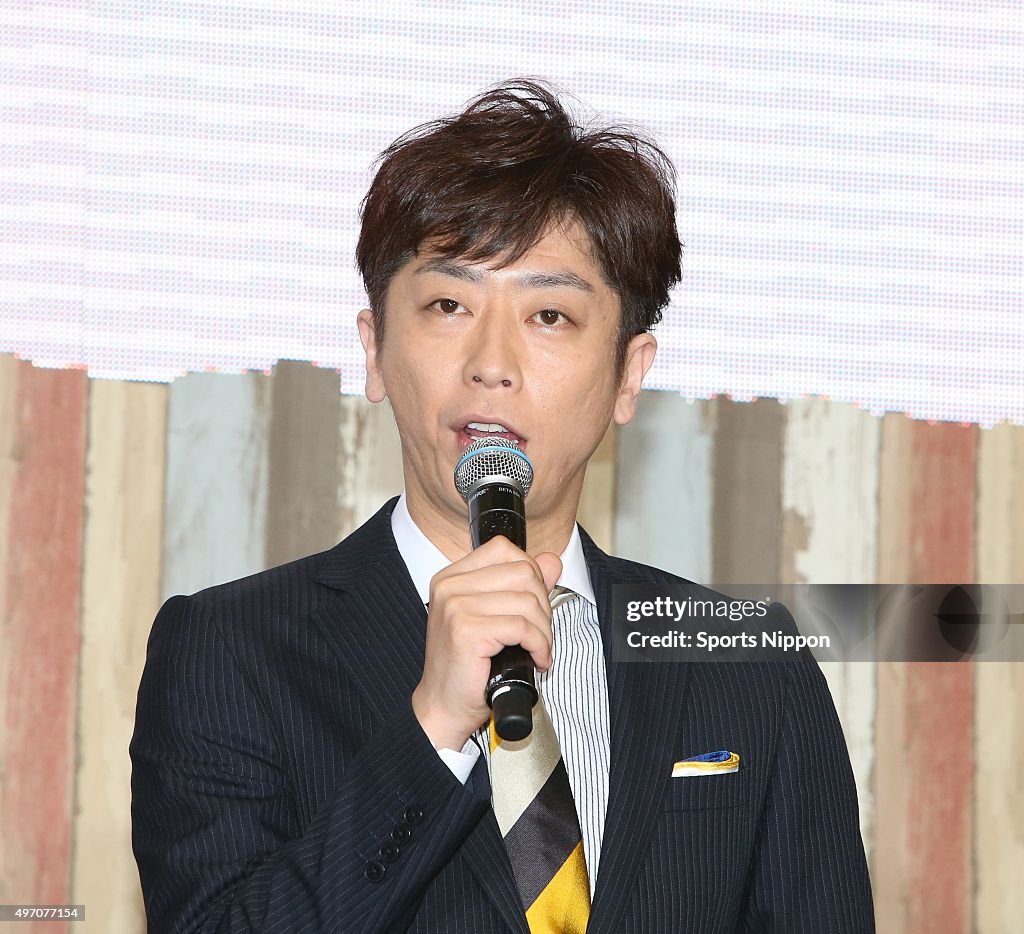 Terumoto Goto Attends Press Conference In Tokyo