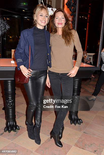 Pauline Lefevre, former top model Laurence Treil attend day 3 of the 'Festival du Cinema & Musique De Film de La Baule' at Hotel Hermitage Barriere...