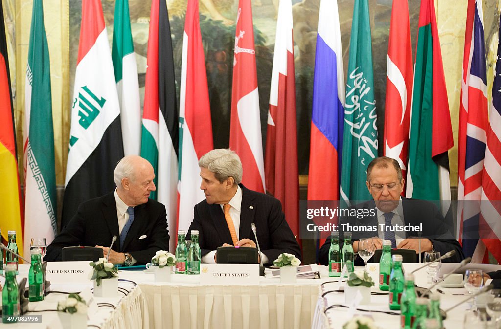 Syria Talks In Vienna