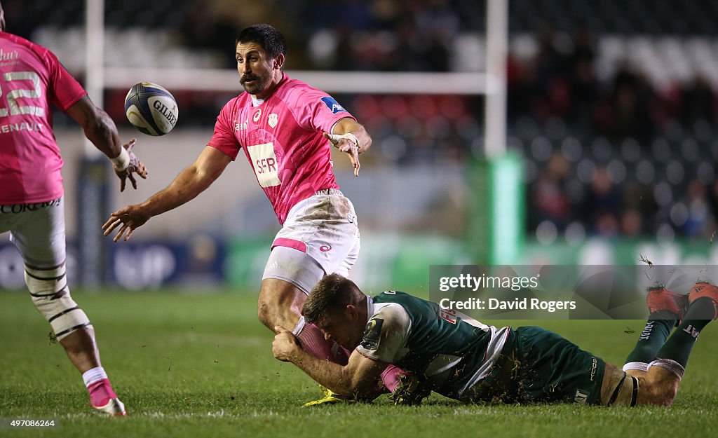 Leicester Tigers v Stade Francais Paris - European Rugby Champions Cup