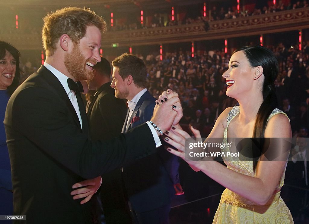 Prince Harry Attends The Royal Variety Performance