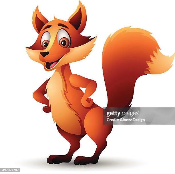 fox - red fox stock illustrations