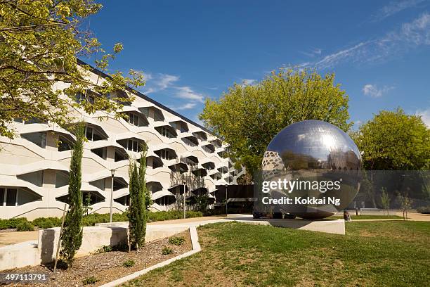 australian national university - canberra australia stock-fotos und bilder