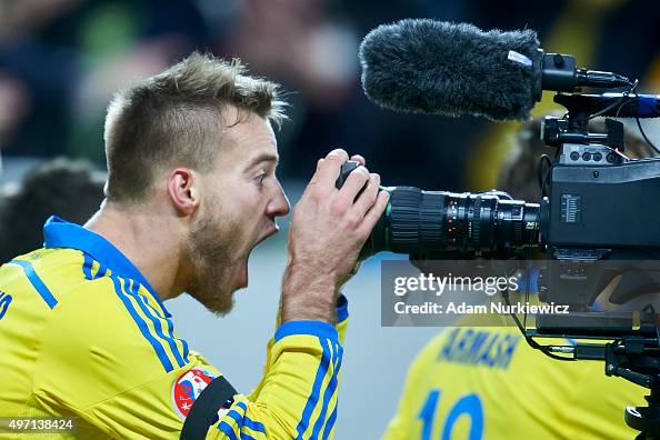 Ukraine v Slovenia - UEFA EURO 2016 Qualifier: Play-Off First Leg Ukraine v Slovenia - UEFA EURO 2016 Qualifier: Play-Off First Leg
