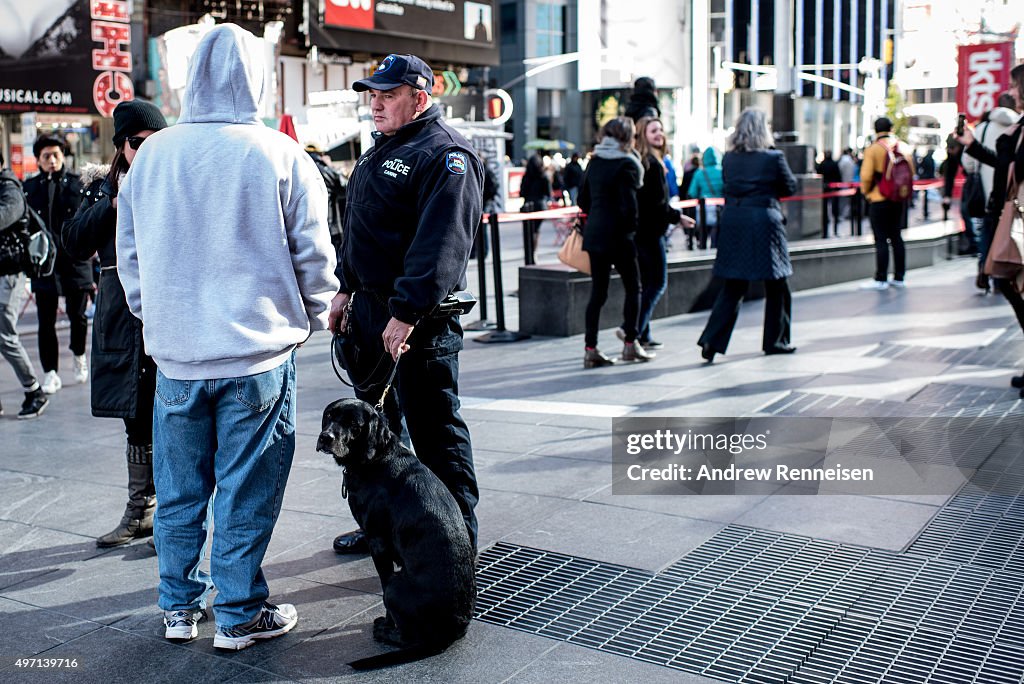 Security Increased In New York City After Attacks In Paris