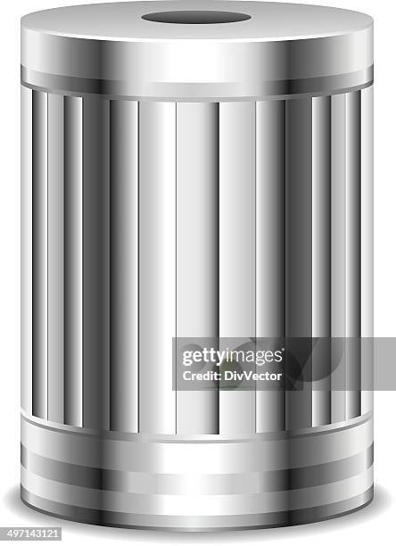 recycle bin - solid waste management stock illustrations