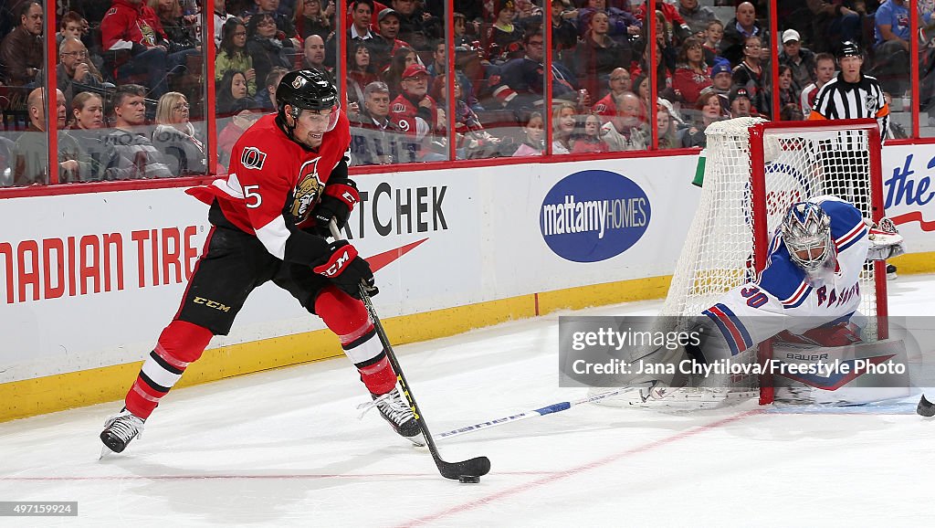 New York Rangers v Ottawa Senators