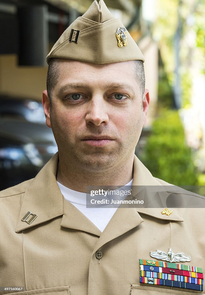 Mann in uniform