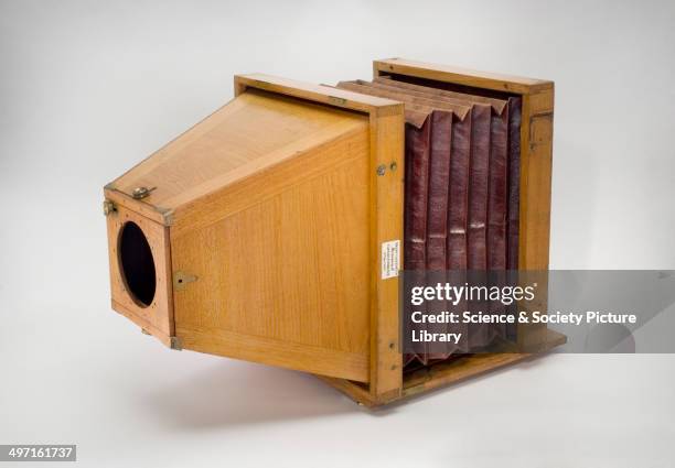 Captain Fowke's Bellows Camera, invented by Francis Fowke in 1856. Francis Fowke was an architect and engineer, among other inventions he patented...