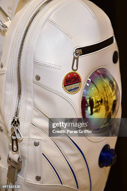 Merchandise is displayed at MCM Atlanta Store Opening at Lenox Square on November 14, 2015 in Atlanta, Georgia.