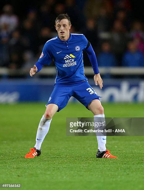 Chris Forrester of Peterborough United during the Sky Bet League One match between Peterborough United and Fleetwood Town at London Road Stadium on...