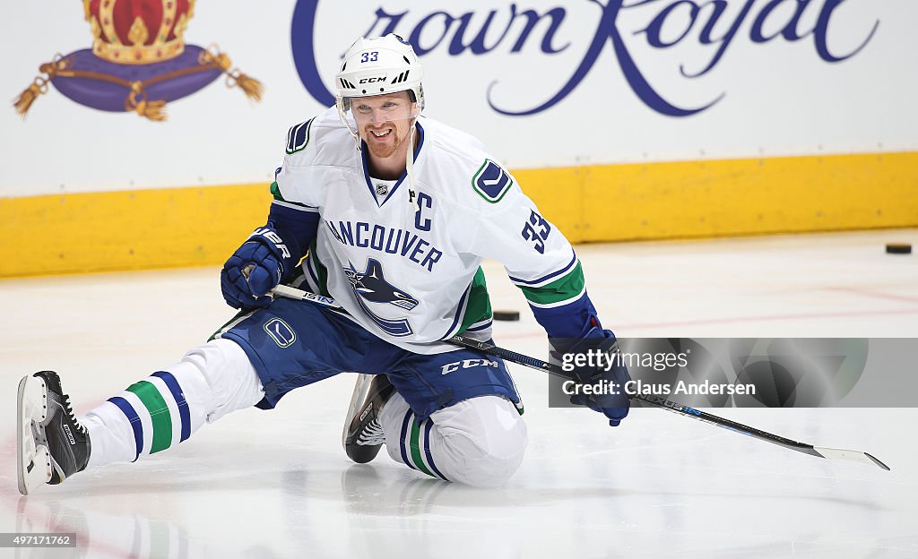 Vancouver Canucks v Toronto Maple Leafs