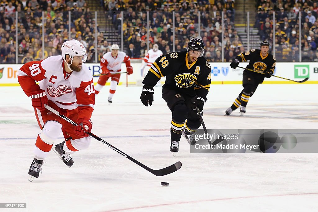 Detroit Red Wings v Boston Bruins