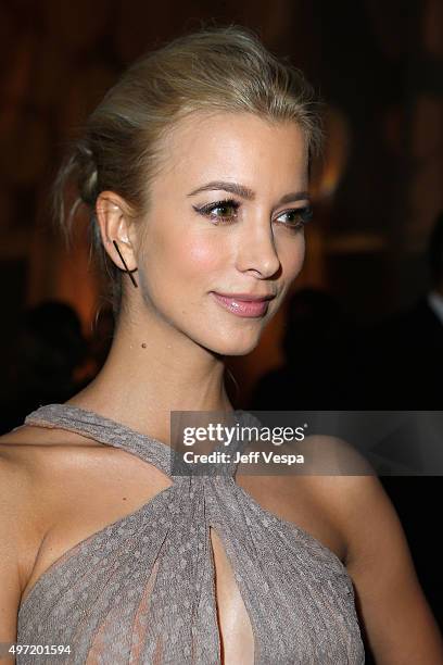 Actress Sabina Gadecki attends the 2015 Baby2Baby Gala presented by MarulaOil & Kayne Capital Advisors Foundation honoring Kerry Washington at 3LABS...