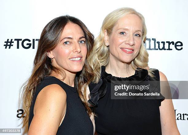 West Coast Editor, Allure, Kelly Atterton and executive producer Betsy Beers, both wearing MaxMara, attend 'MaxMara & Allure Celebrate ABC's #TGIT'...