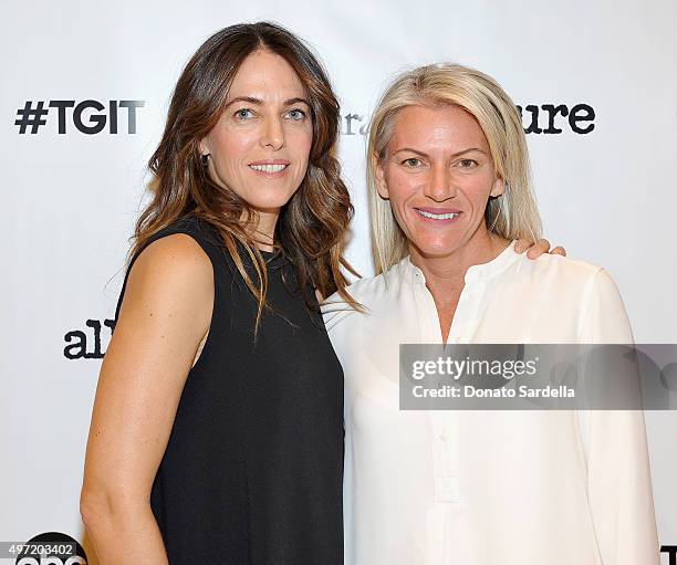 West Coast Editor, Allure, Kelly Atterton, wearing MaxMara and Senior Vice President of Marketing and Communications, MaxMara, Kristine Westerby...