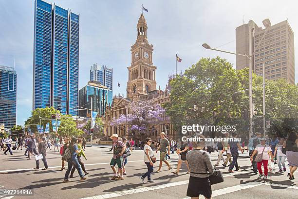 sunny day in sydney - sydney city stock pictures, royalty-free photos & images