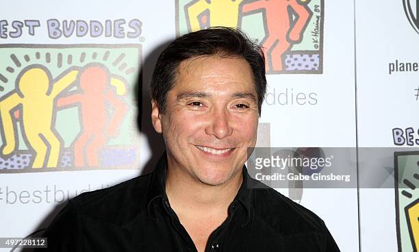 Actor Benito Martinez attends the All In for Best Buddies celebrity poker tournament at Planet Hollywood Resort & Casino on November 14, 2015 in Las...