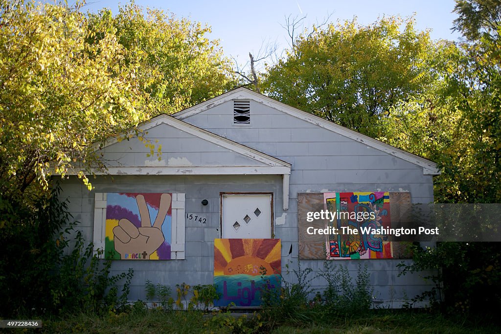 Squatters moving to diffrent neighborhoods in Detroit, Michigan.