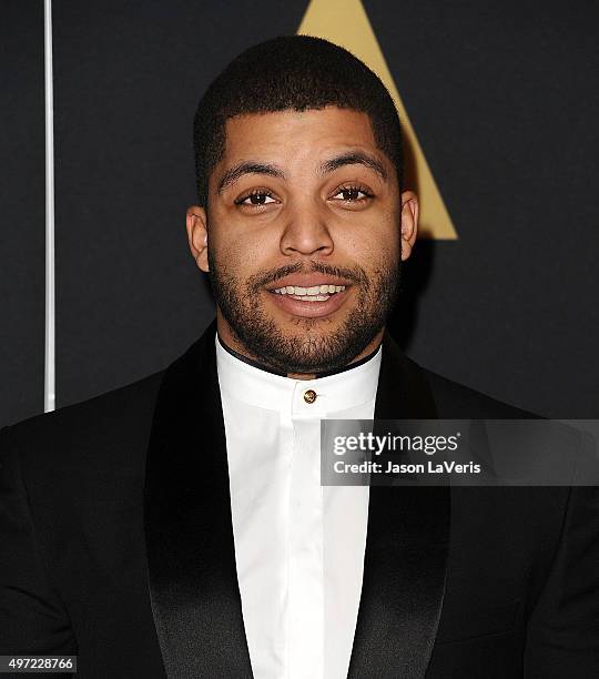 Actor O'Shea Jackson, Jr. Attends the 7th annual Governors Awards at The Ray Dolby Ballroom at Hollywood & Highland Center on November 14, 2015 in...