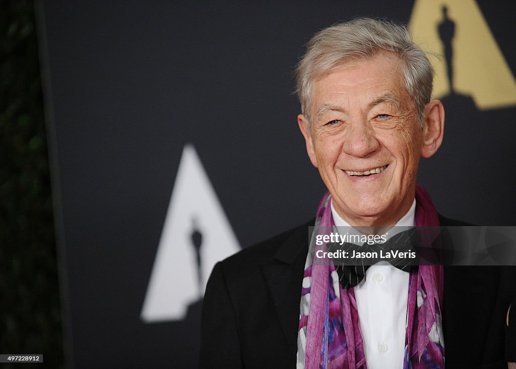 Academy of Motion Picture Arts And Sciences' 7th Annual Governors Awards - Arrivals