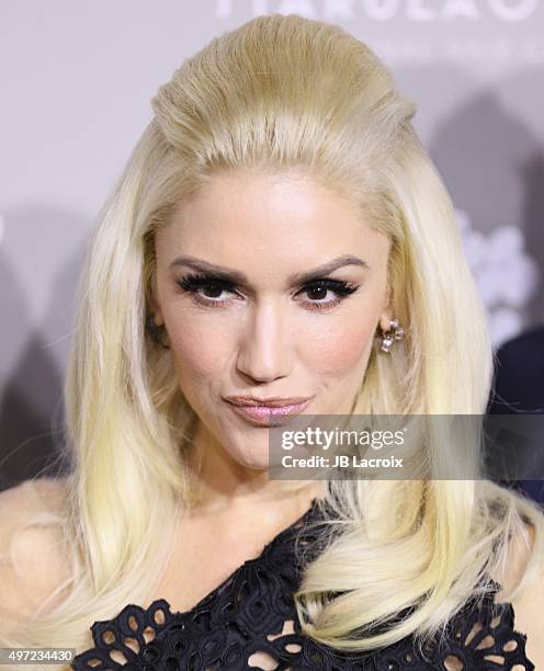 Gwen Stefani attends the 2015 Baby2Baby Gala presented by MarulaOil & Kayne Capital Advisors Foundation honoring Kerry Washington at 3LABS on...