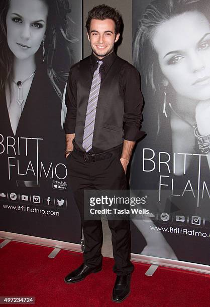 Actor Noland Ammon arrives at Britt Flatmo Exclusive Album Release Party at Seventy7 North on November 14, 2015 in Studio City, California.