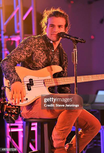 Reid Perry of The Band Perry performs at the GRAMMY Foundation house concert at Trattore Farms on November 14, 2015 in Geyserville, California.