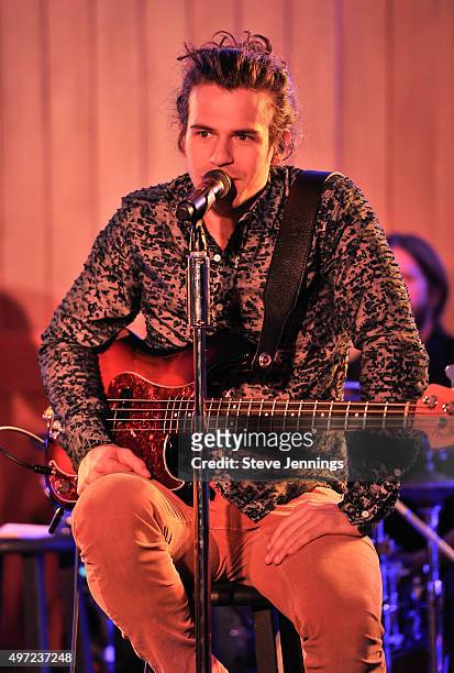 Reid Perry of The Band Perry performs at the GRAMMY Foundation house concert at Trattore Farms on November 14, 2015 in Geyserville, California.