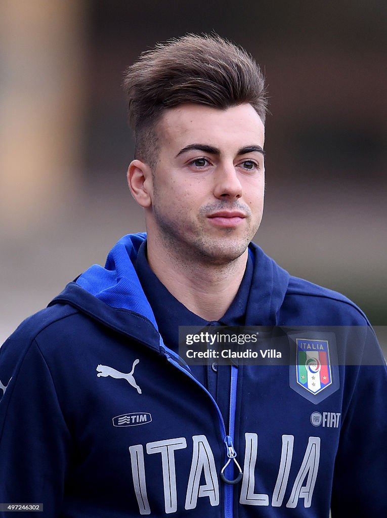 Italy Training Session And Press Conference