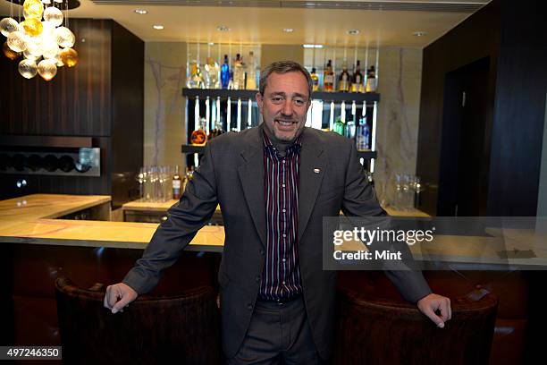 Mario Maccioni, owner of restaurant Le Cirque at Leela hotel, photographed on November 29, 2013 in Mumbai, India.