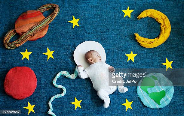 space - baby blankets stockfoto's en -beelden