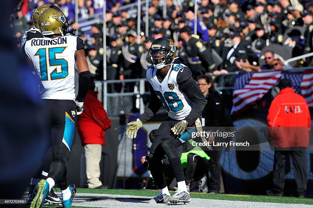 Jacksonville Jaguars v Baltimore Ravens