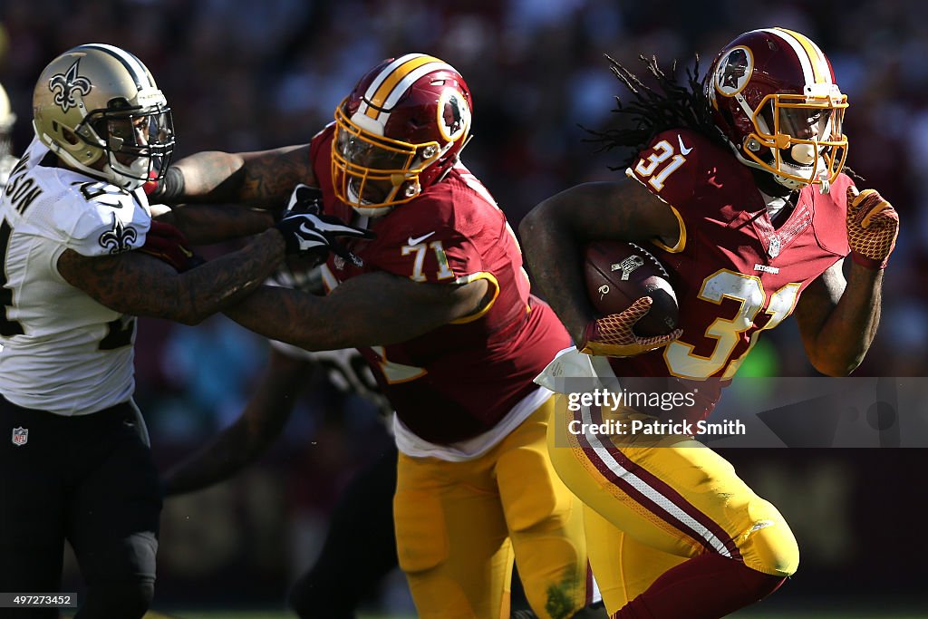 New Orleans Saints v Washington Redskins