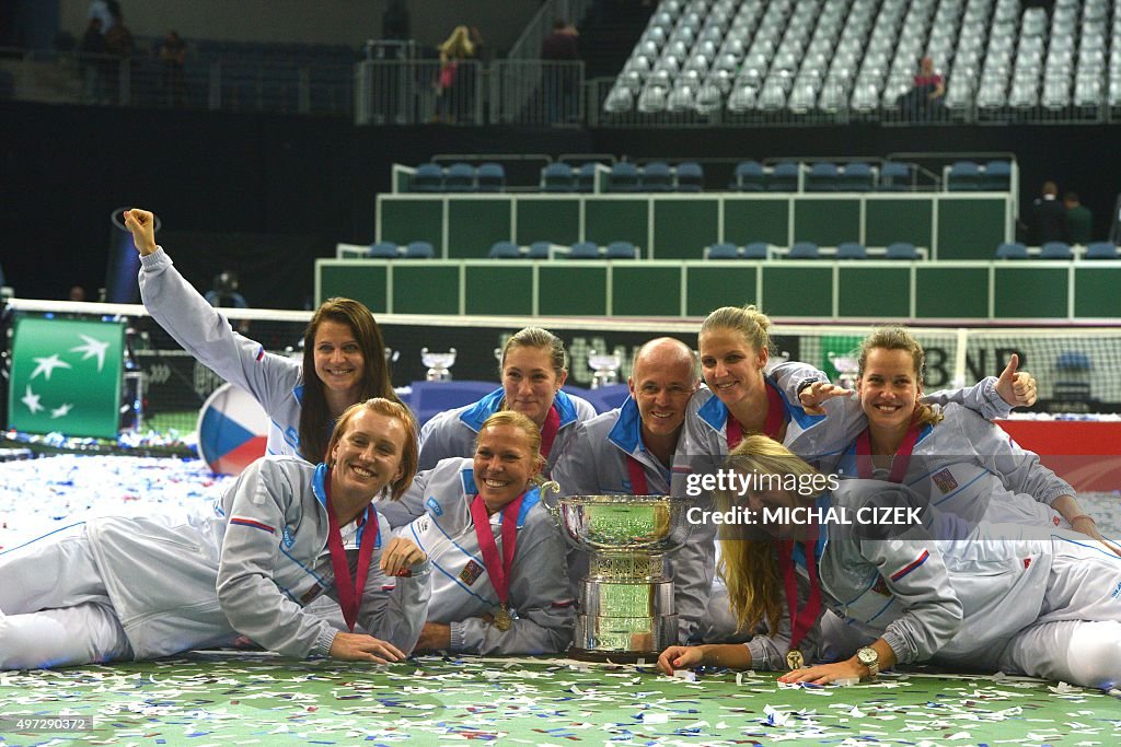 TENNIS-FEDCUP-CZE-RUS