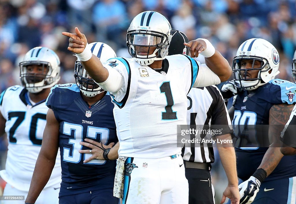 Carolina Panthers v Tennessee Titans
