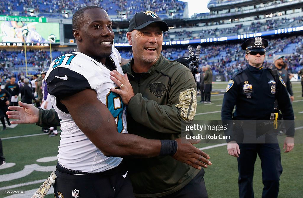 Jacksonville Jaguars v Baltimore Ravens
