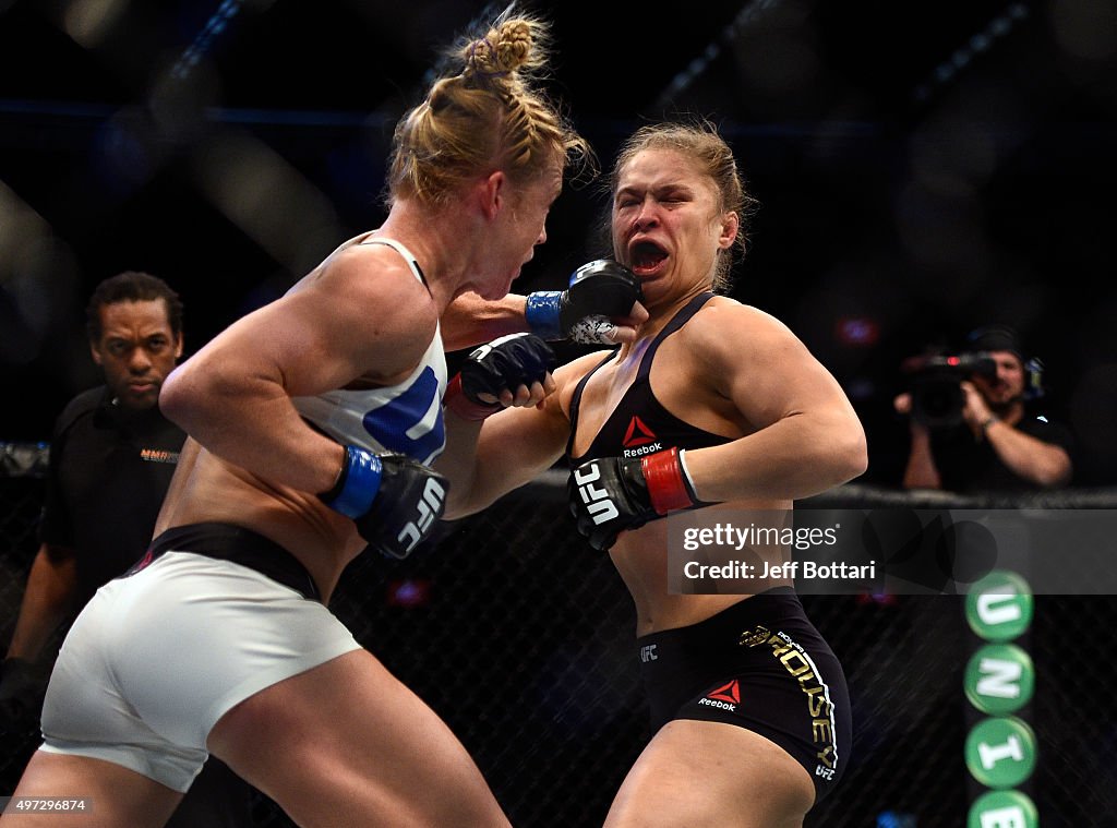 UFC 193: Rousey v Holm