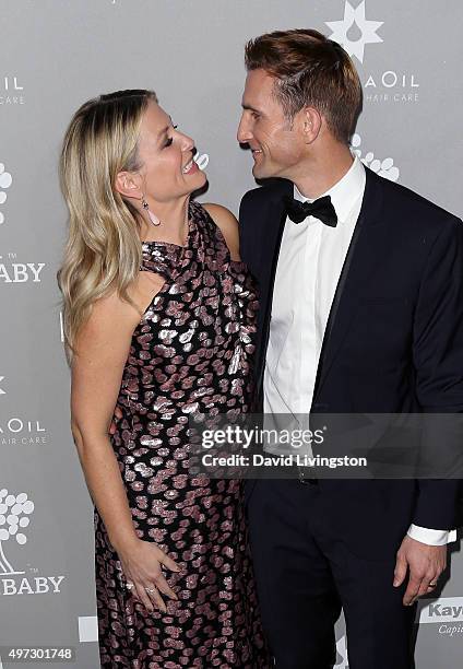 Actress Jessica Capshaw and husband Christopher Gavigan attend the 2015 Baby2Baby Gala presented by MarulaOil & Kayne Capital Advisors Foundation...