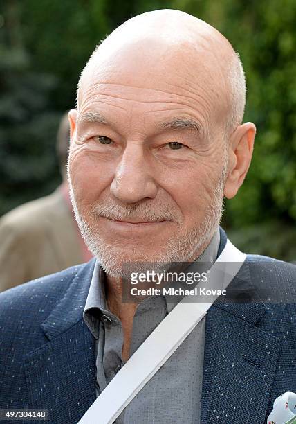 Actor Patrick Stewart attends Brunch With Sir Ian McKellan Hosted By British Consulate-General at British Consul General's Residence on November 15,...