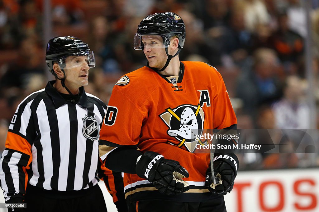 Edmonton Oilers v Anaheim Ducks
