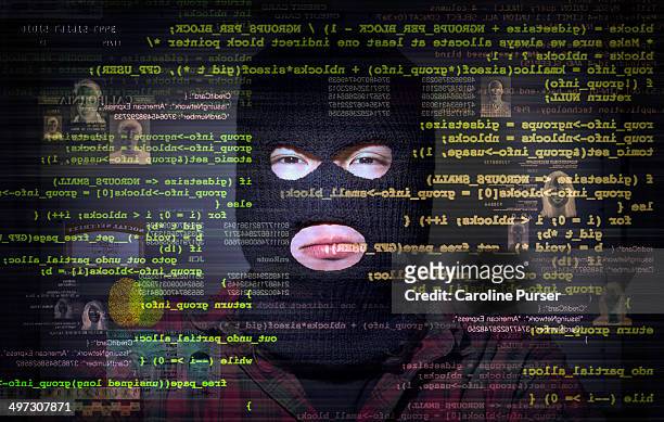 hacker - computermisdaad stockfoto's en -beelden